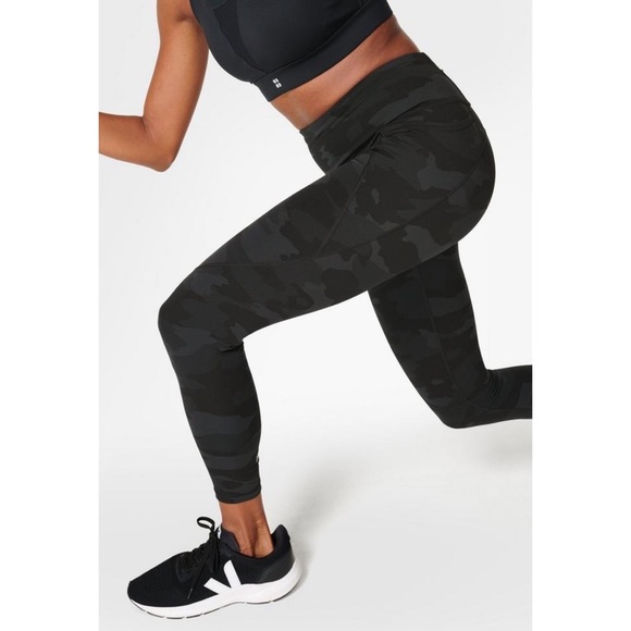 Black Camo Gym Leggings
